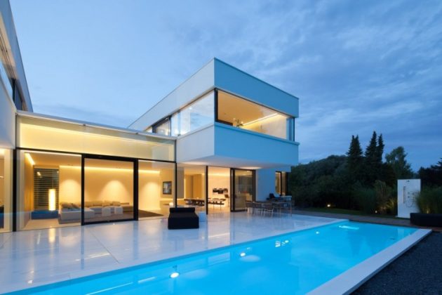 HI-MACS House by Karl Dreer and Bembé Dellinger Architects in Germany (3)