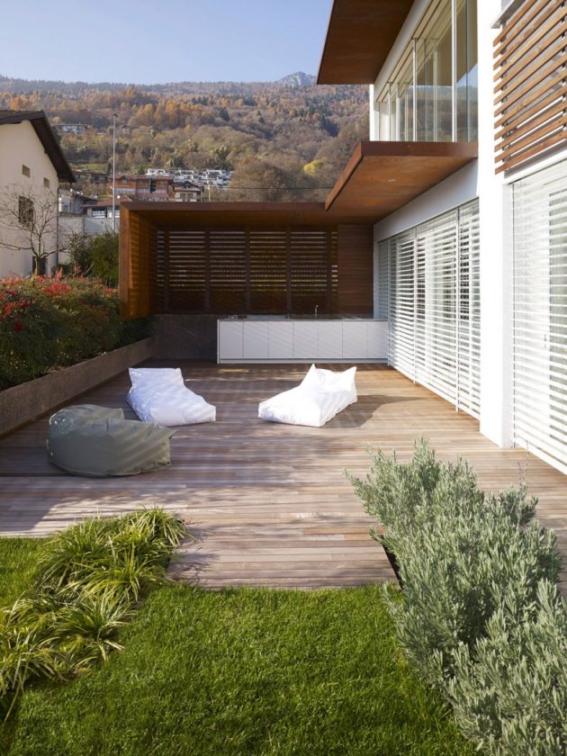 MP Apartment by Burnazzi Feltrin Architects in Valcanover, Italy