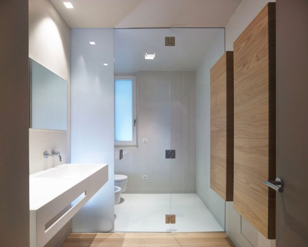 MP Apartment by Burnazzi Feltrin Architects in Valcanover, Italy