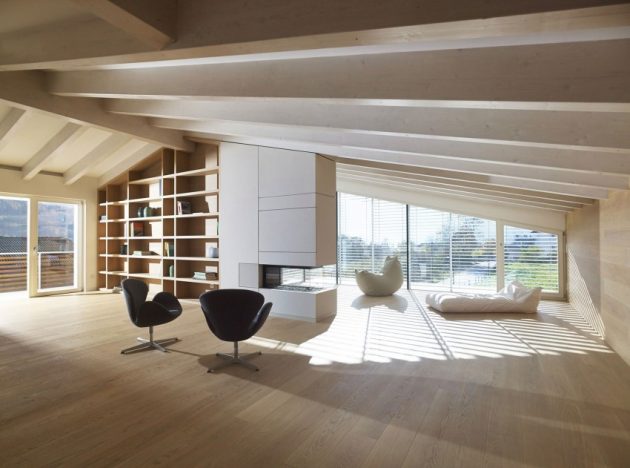 MP Apartment by Burnazzi Feltrin Architects in Valcanover, Italy