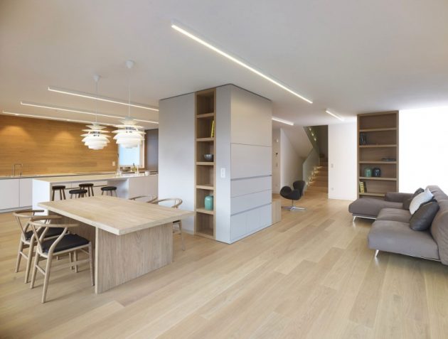 MP Apartment by Burnazzi Feltrin Architects in Valcanover, Italy