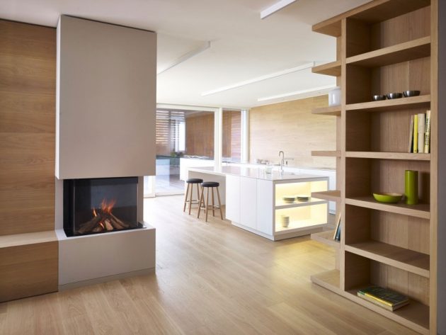 MP Apartment by Burnazzi Feltrin Architects in Valcanover, Italy