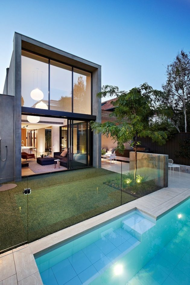 Oban House by AGUSHI and David Watson Architect in South Yarra, Australia (1)