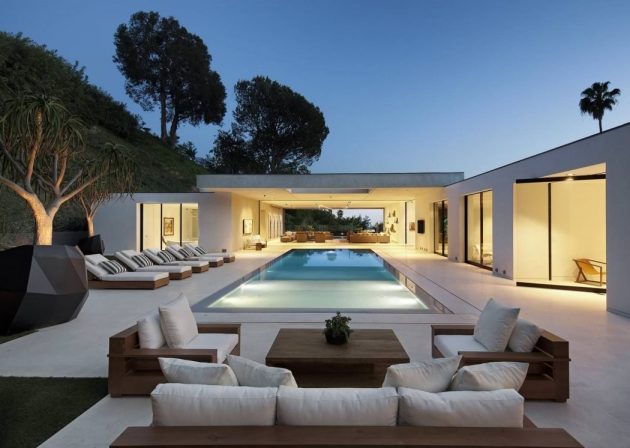 The Museum Modern Home by DIJ Group in Beverly Hills, LA