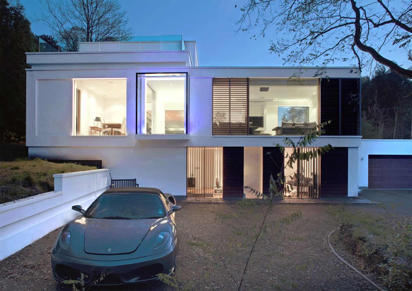 White Lodge by DyerGrimes Architects in Tandridge, England White Lodge by DyerGrimes Architects in Tandridge, England (11)