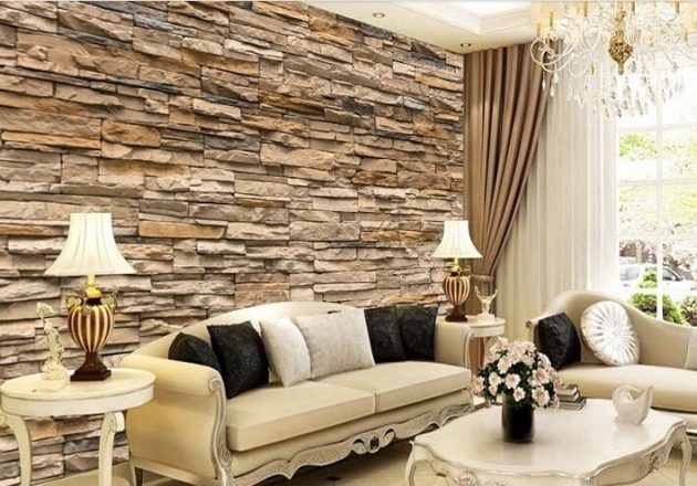 17 Fascinating 3D Wallpaper Ideas To Adorn Your Living Room