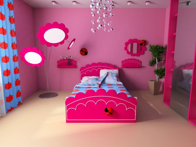16 Outstanding Pink Bedroom Designs That Are Dream Of Every Girl
