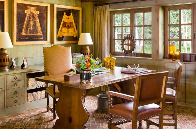15 Motivational Rustic Home Office Designs That Will Inspire You