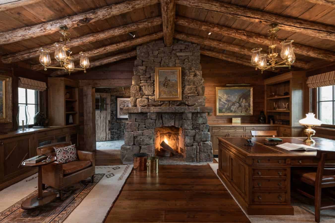 15 Motivational Rustic  Home  Office Designs  That Will 