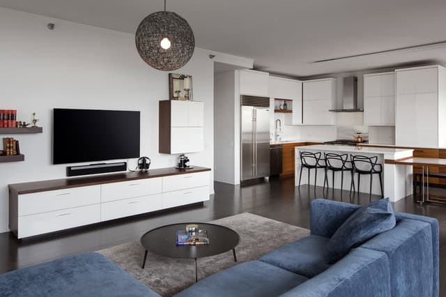 18 Functional Ideas To Design Living Room With Kitchen Properly 17