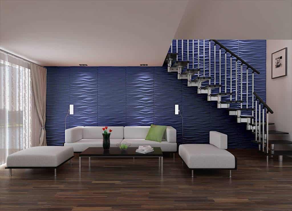 Transform Your Living Room with Modern 3D Wallpaper Designs 17
