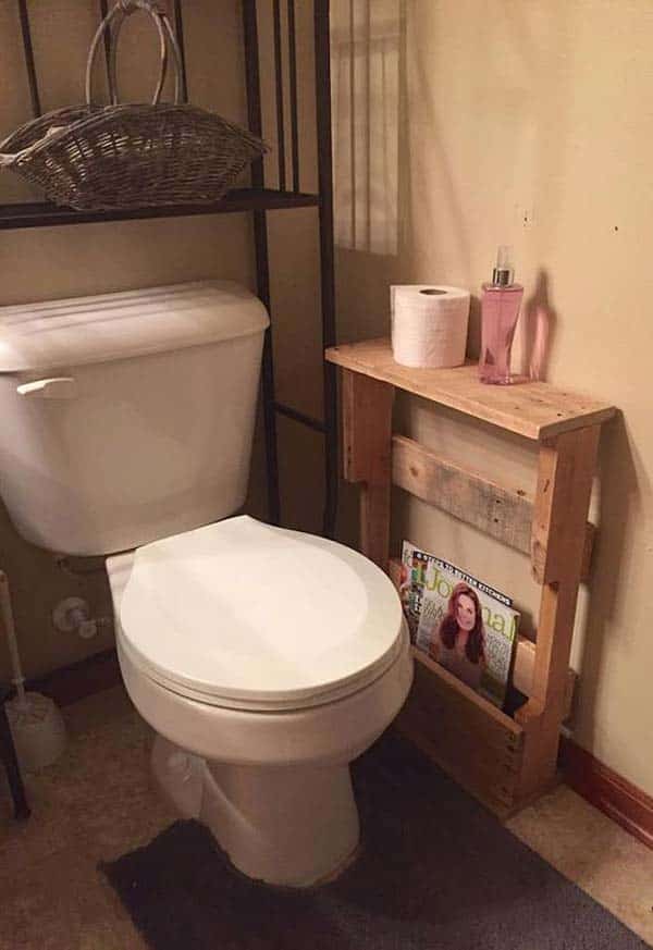 18 Extremely Interesting DIY Pallet Projects To Enhance The Bathroom