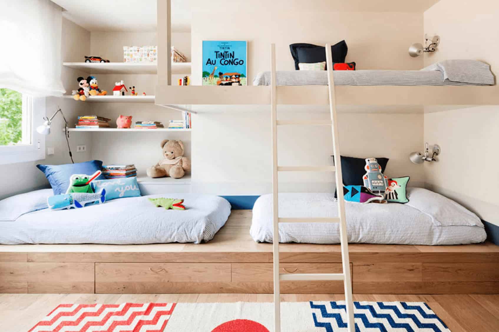 22 Challenging Ideas For Decorating Shared Kids Room Properly