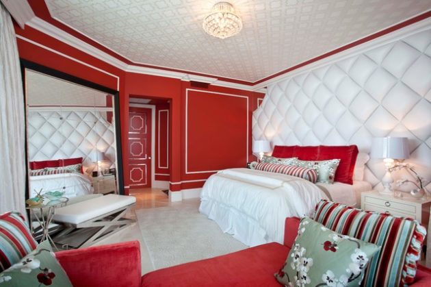 15 Spectacular Red Bedroom Designs For More Dramatic Atmosphere