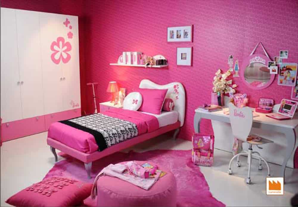 16 Outstanding Pink Bedroom Designs That Are Dream Of Every Girl 4