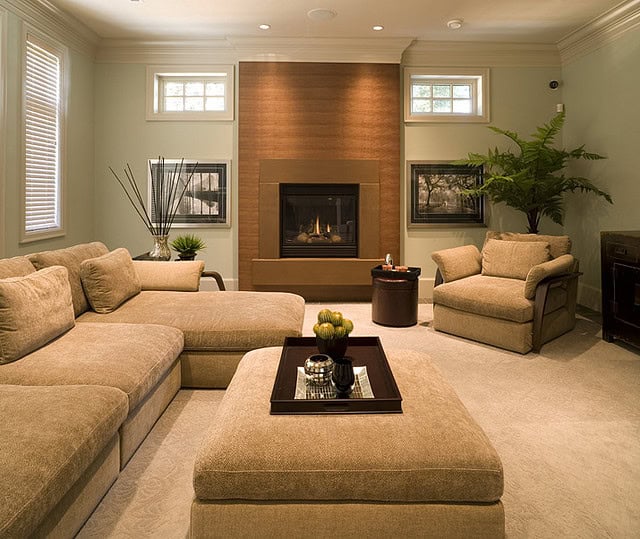 18 Cozy Living Rooms With Fireplace That Will Charm You 4