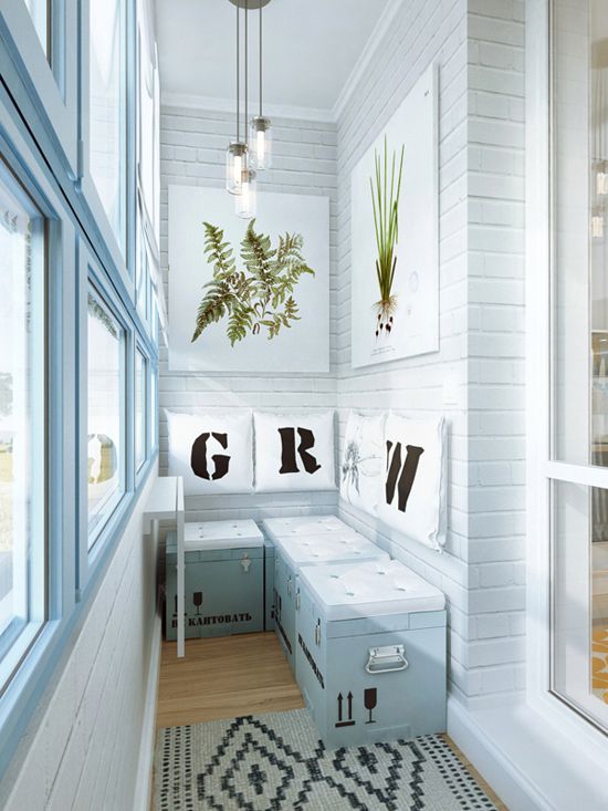 18 Clever Options For Closed Balcony To Enjoy In All Weather Conditions