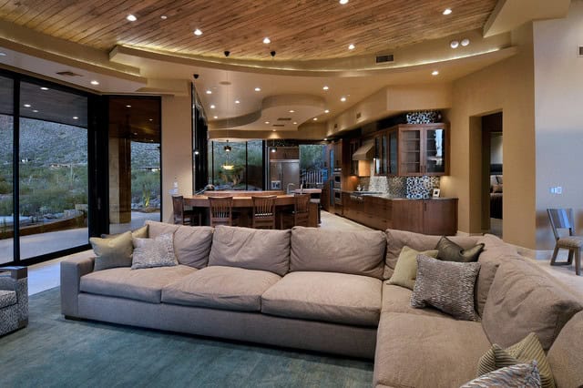 18 Functional Ideas To Design Living Room With Kitchen Properly 8