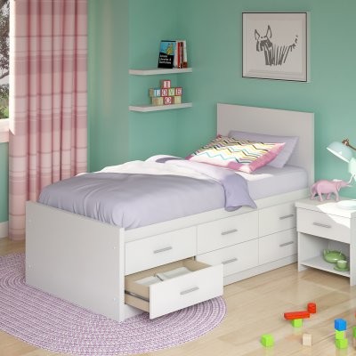 17 Outstanding Child's Bed Designs With Storage Drawers