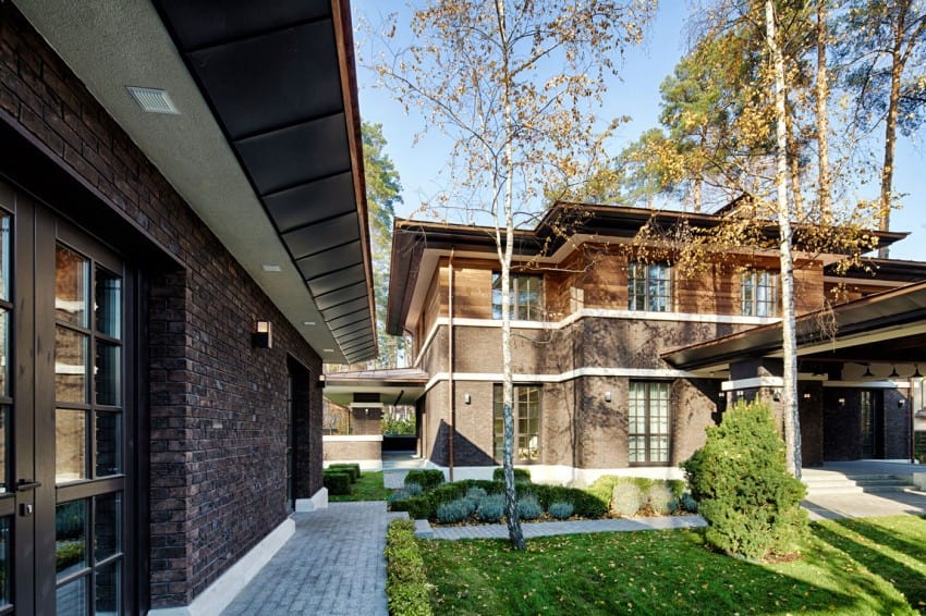 A Contemporary Prairie House by Yunakov Architecture in Kiev, Ukraine A Contemporary Prairie House by Yunakov Architecture in Kiev, Ukraine (12)