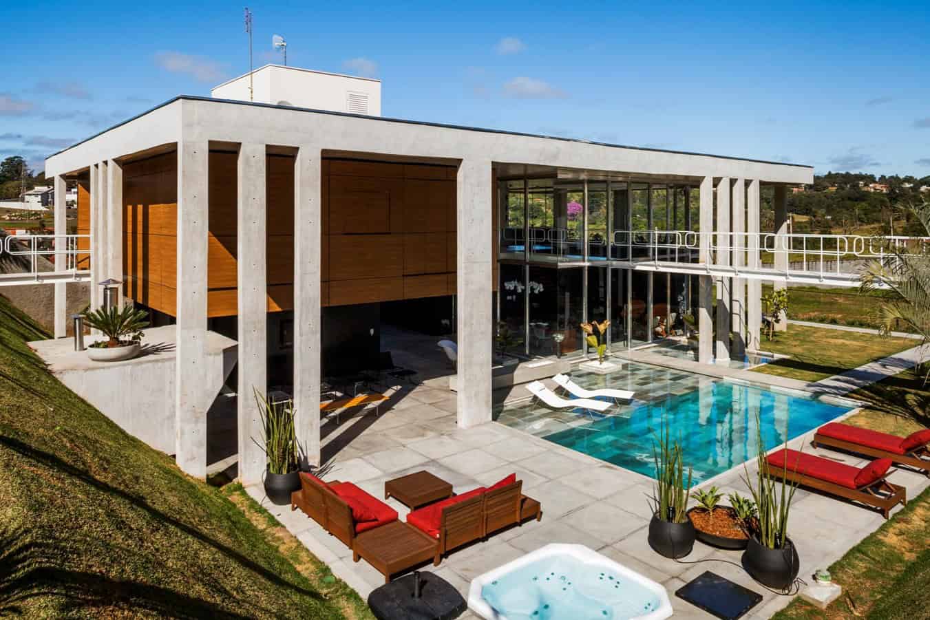 Botucatu House by FGMF Arquitetos in Botucatu, Brazil Botucatu House by FGMF Arquitetos in Botucatu, Brazil (18)