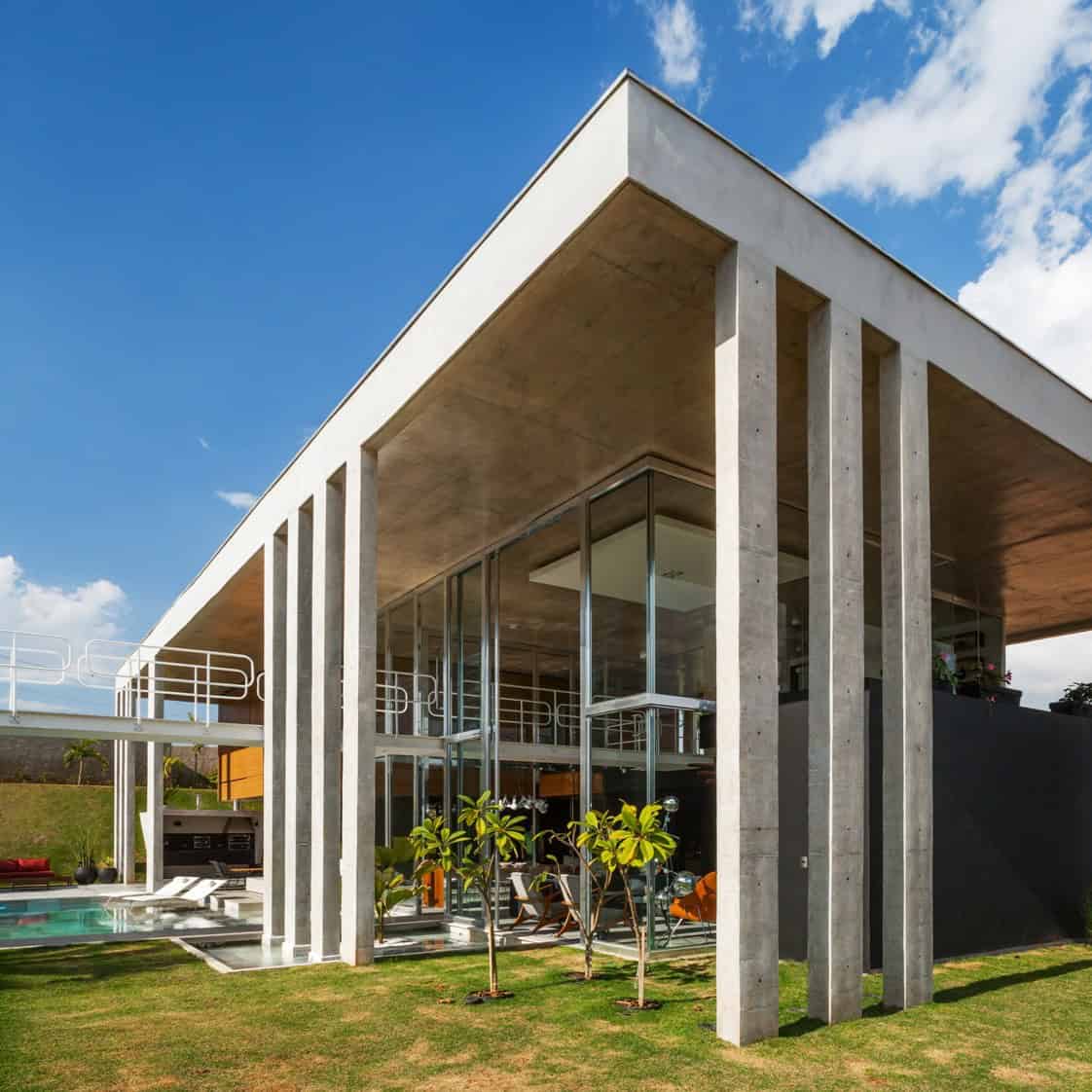 Botucatu House by FGMF Arquitetos in Botucatu, Brazil Botucatu House by FGMF Arquitetos in Botucatu, Brazil (7)