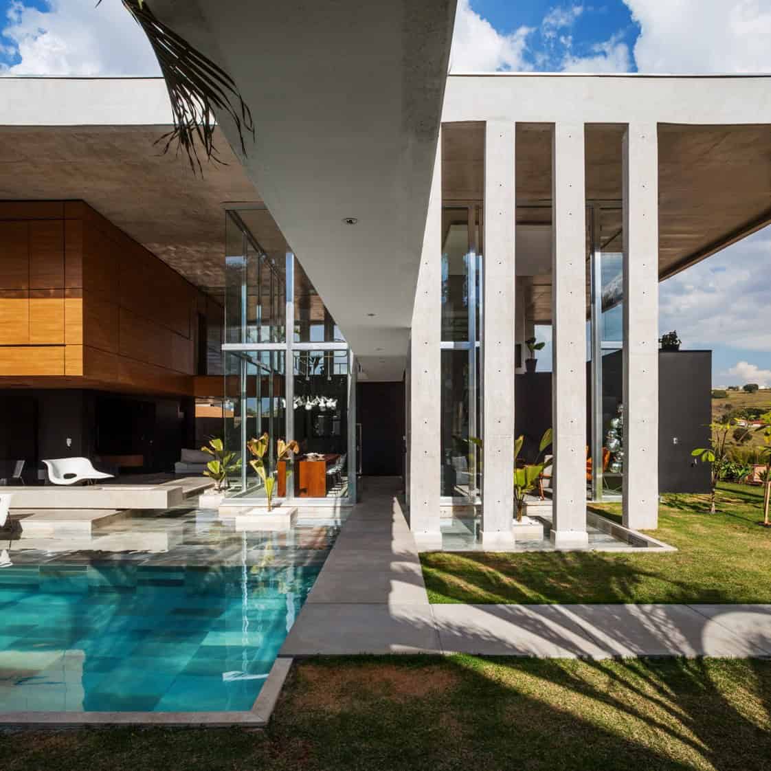 Botucatu House by FGMF Arquitetos in Botucatu, Brazil Botucatu House by FGMF Arquitetos in Botucatu, Brazil (8)