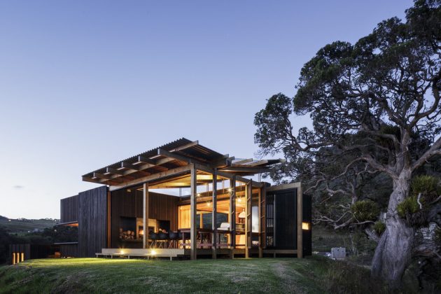 Castle Rock House by Herbst Architects in Whangarei, New Zealand