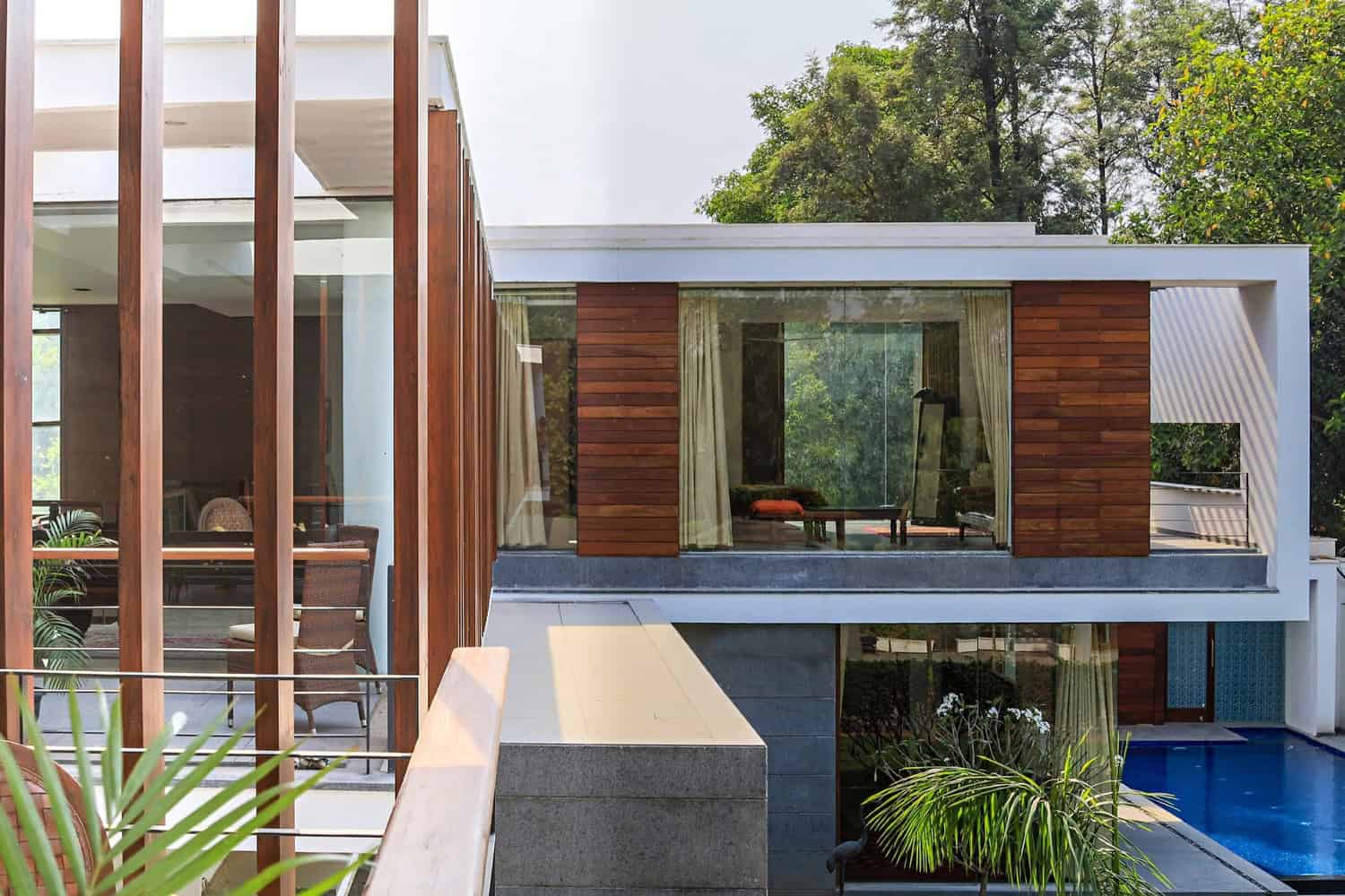Gallery House by DADA & Partners: A Modernist Promenade Through Nature gallery-house-by-dada-partners-in-chattarpur-india-14