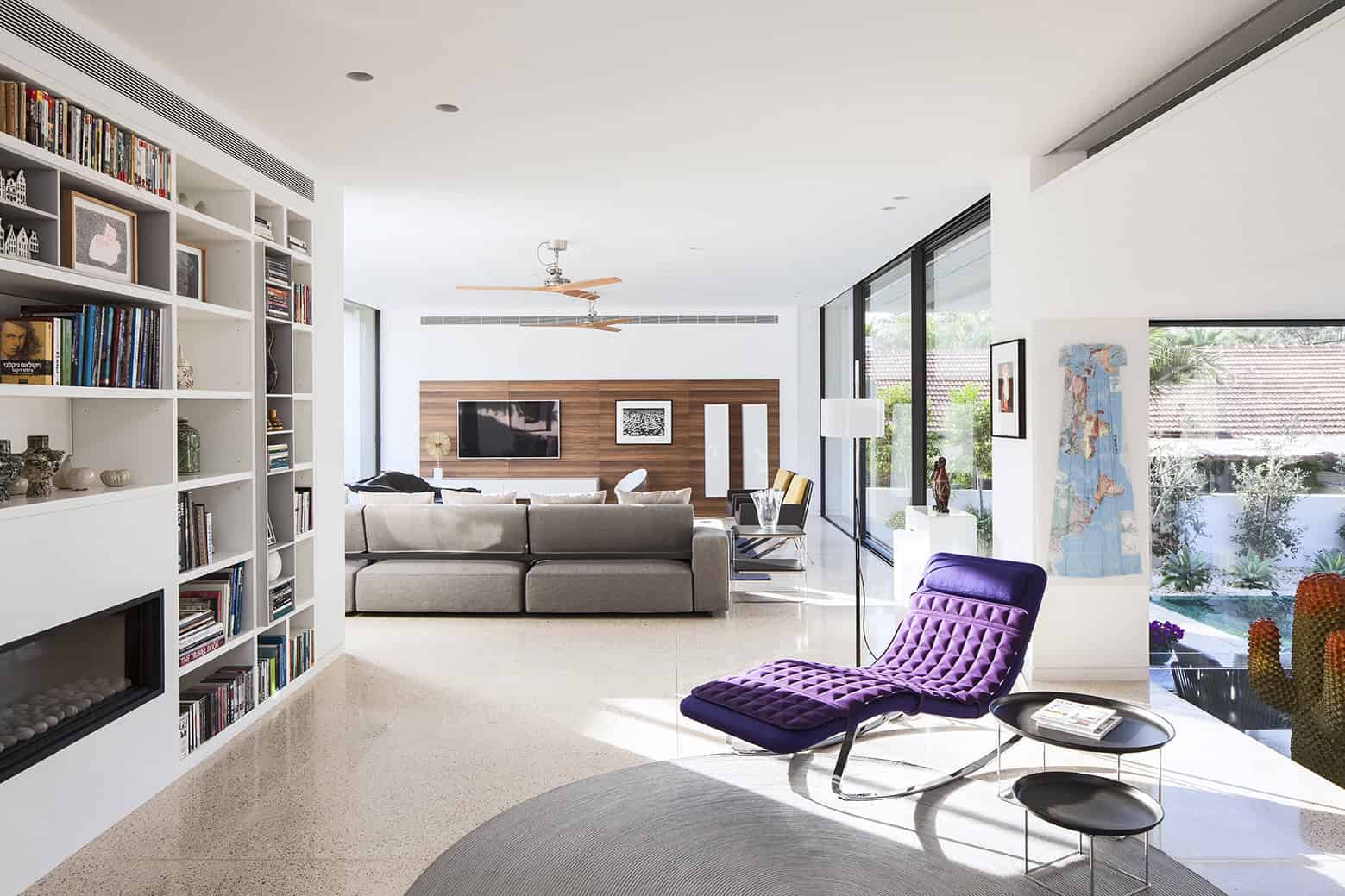 TV House - A Mediterranean Villa by Paz Gersh Architects in Tel Aviv, Israel TV House - A Mediterranean Villa by Paz Gersh Architects in Tel Aviv, Israel (13)