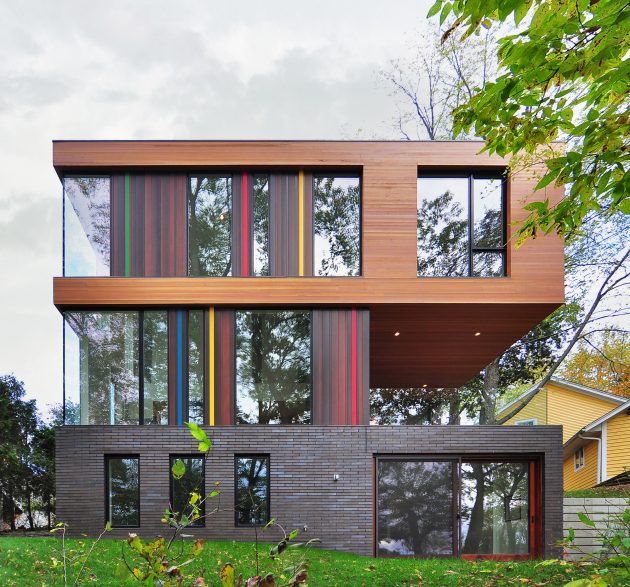 The Redaction House by Johnsen Schmaling Architects in Wisconsin, USA