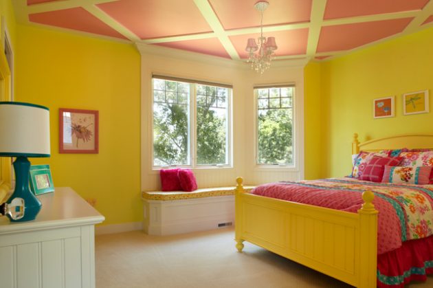 15 Inspirational Examples To Refresh The Kids Room With Yellow Details