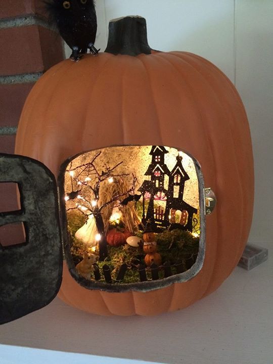 Pumpkin Diorama- New Astonishing Trend To Decorate Your Pumpkins This Fall