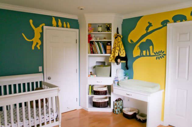 15 Inspirational Examples To Refresh The Kids Room With Yellow Details