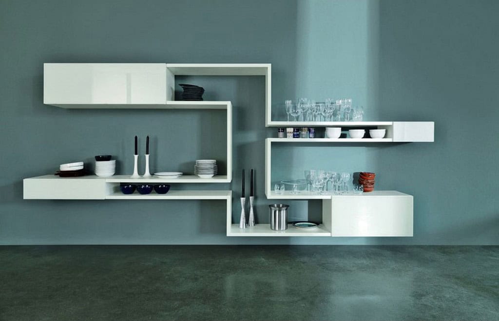 18 Cool Contemporary Shelves Designs That You Shouldn't Miss