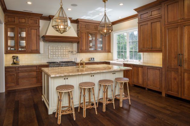 16 Magnificent Kitchen Designs In Traditional Style