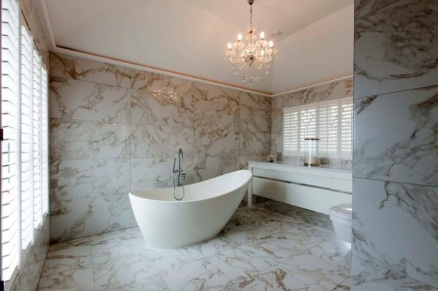 18 Dreamy Marble Bathrooms To Serve You As Inspiration