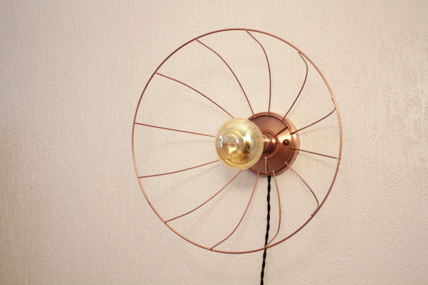 copper lamp Buy it on: www.etsy.com