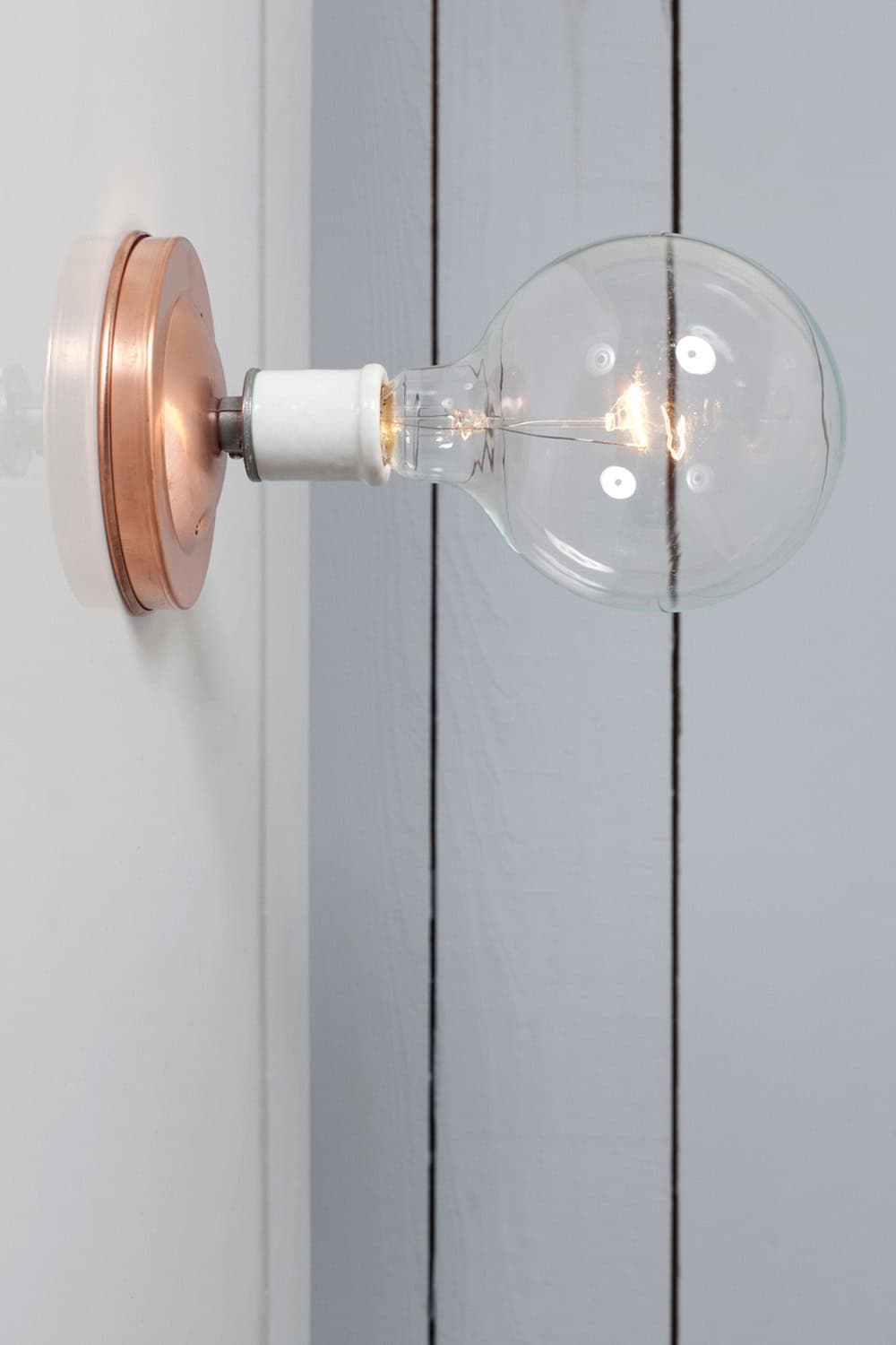 Copper Wall Light Sconce Buy it on: www.etsy.com
