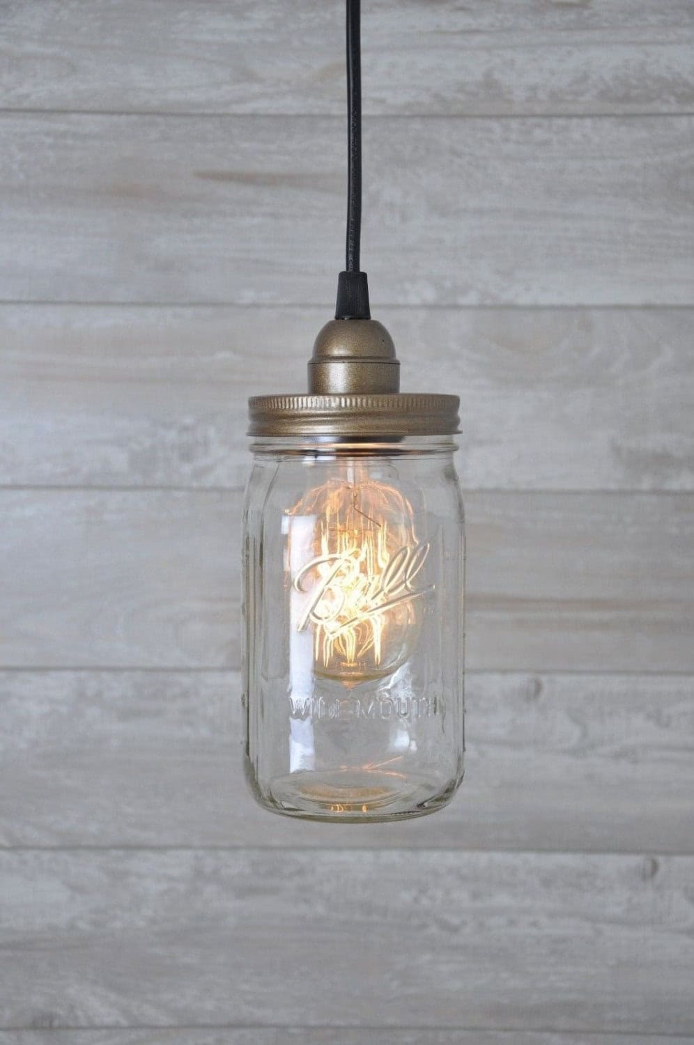 Mason Jar Pendant Light Buy it on: www.etsy.com