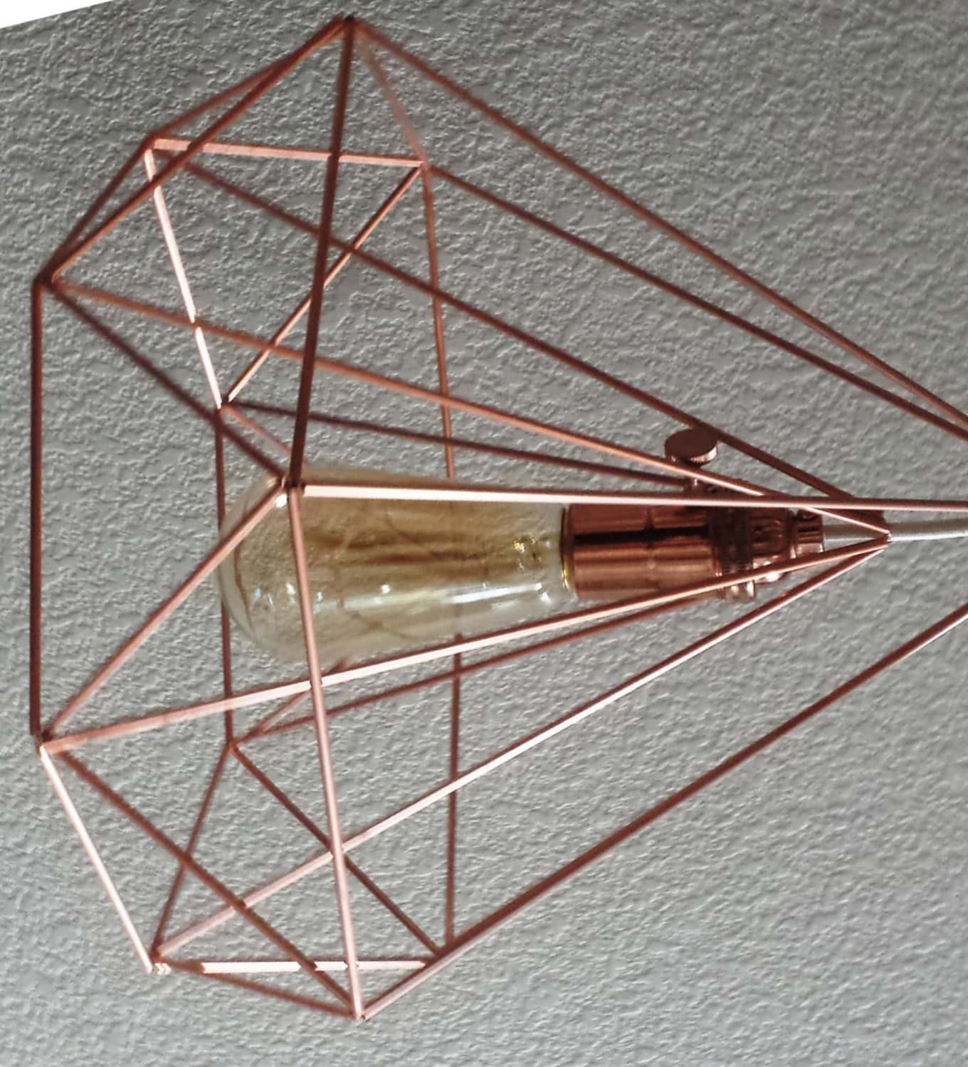 Copper Himmeli Light Buy it on: www.etsy.com