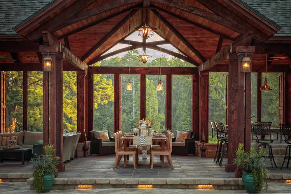 16 Magical Rustic Patio Designs That You Will Fall In Love With 10