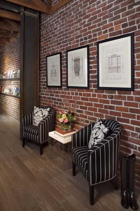 16 Fascinating Ideas To Style Your Entryway With Brick Walls