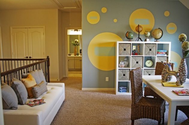 15 Inspirational Examples To Refresh The Kids Room With Yellow Details
