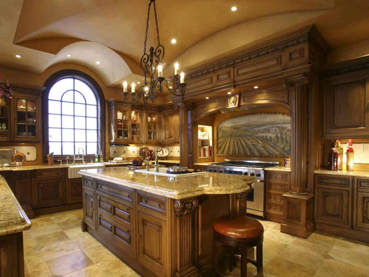 16 Magnificent Kitchen Designs In Traditional Style