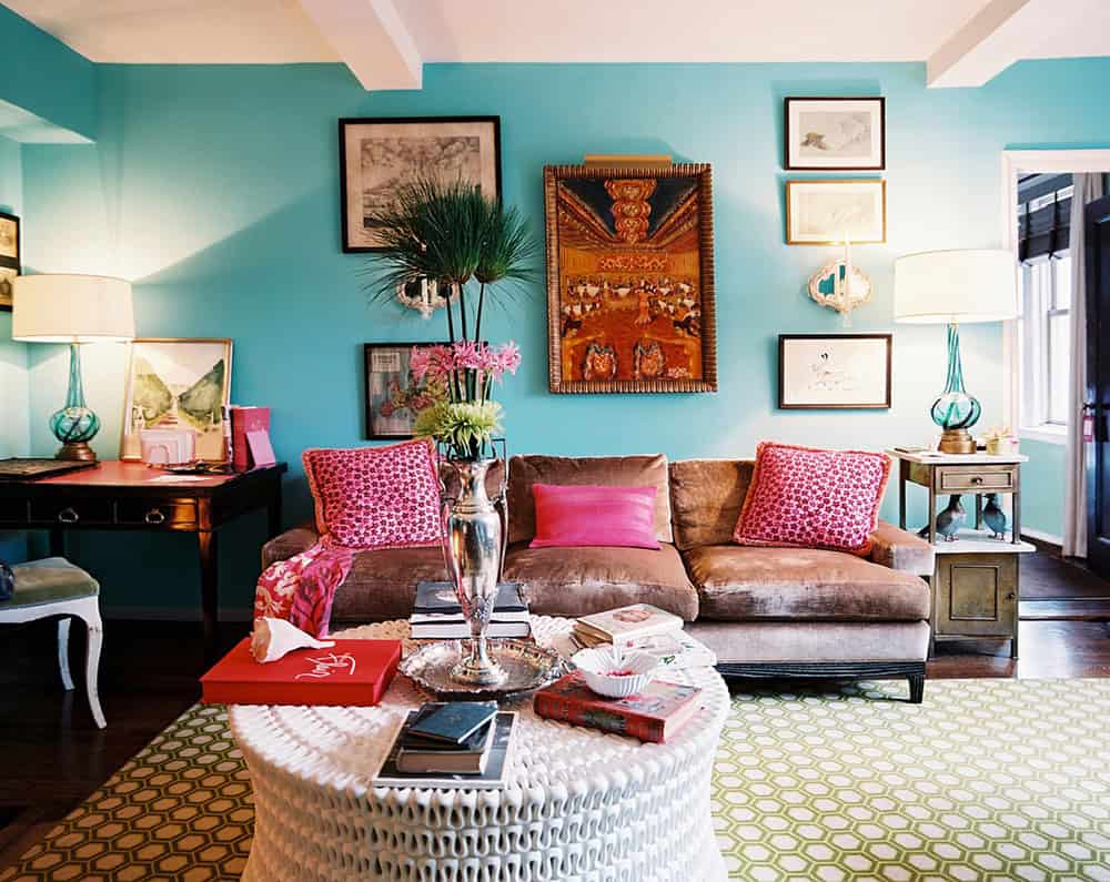 15 Playful Living  Room  Designs In Boho Style