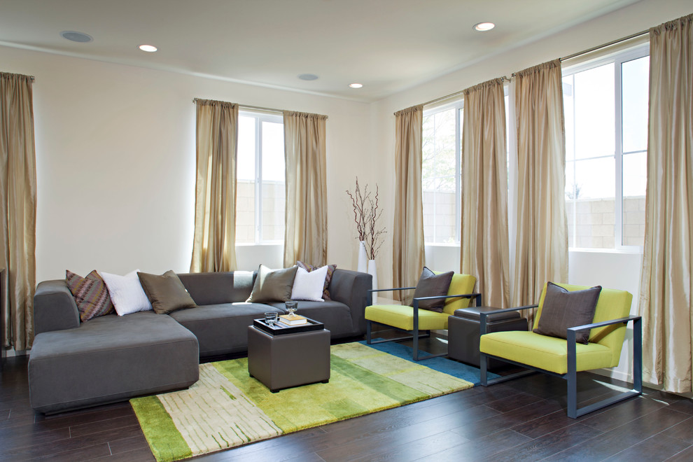 20 Really Amusing Living Rooms With, Lime Green And Grey Living Room Decor