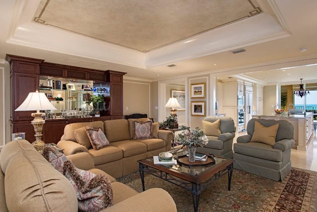 18 Divine Beige Living Room Ideas That You Need To See 7