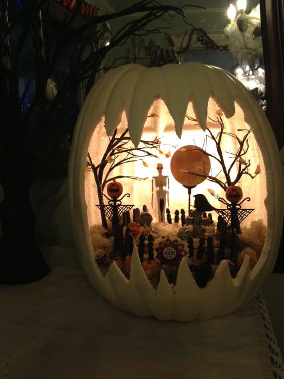 Pumpkin Diorama- New Astonishing Trend To Decorate Your Pumpkins This Fall