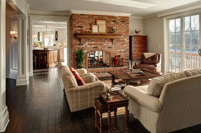 17 Astounding Brick Fireplace Designs That You Need To See 17 Astounding Brick Fireplace Designs That You Need To See